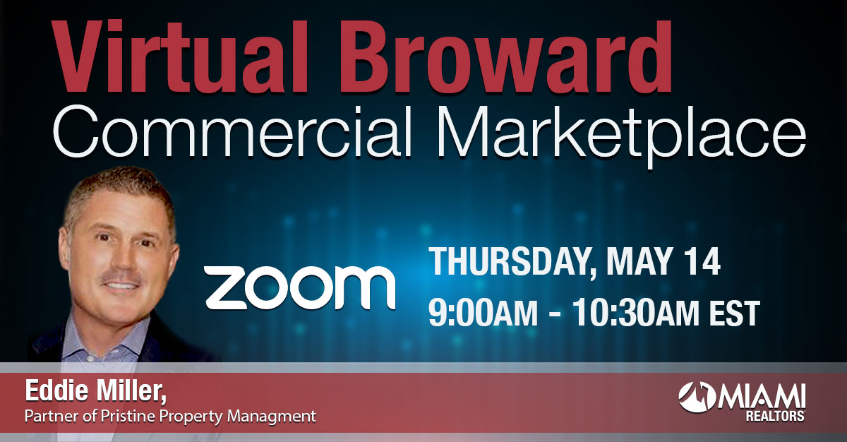 Virtual Broward Commercial Marketplace Zoom Meeting/ Thursday May 14, 2020